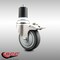 Service Caster 4 Inch 316SS Thermoplastic Rubber Swivel 1-3/4 Inch Stem Caster Lock Brake SCC SCC-SS316TTLEX20S414-TPRB-134 - alternate 4
